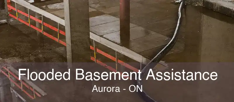 Flooded Basement Assistance Aurora - ON