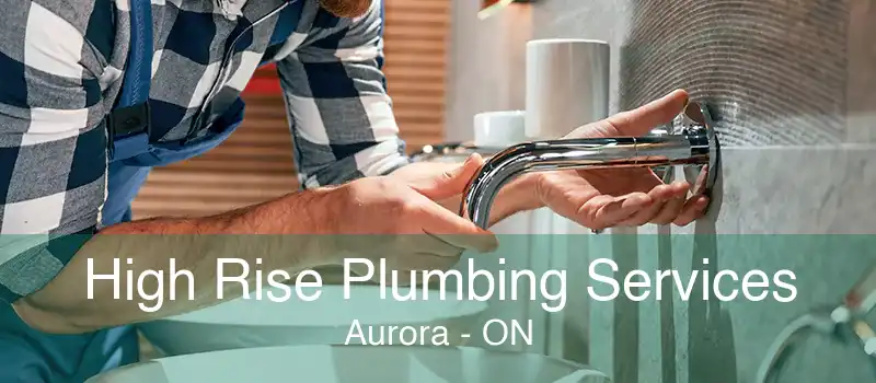 High Rise Plumbing Services Aurora - ON