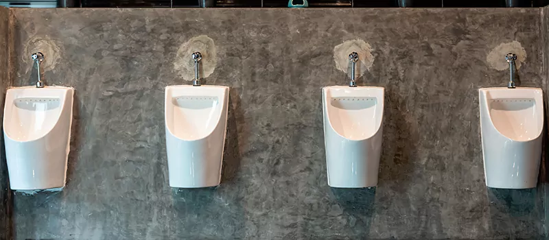 Wall-Mounted Urinal Installation in Aurora, Ontario