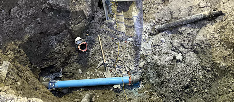 Underground Pipe Repair Without Digging in Aurora, ON