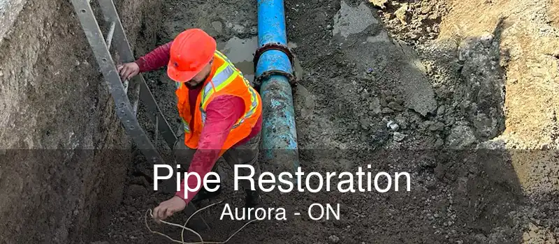 Pipe Restoration Aurora - ON