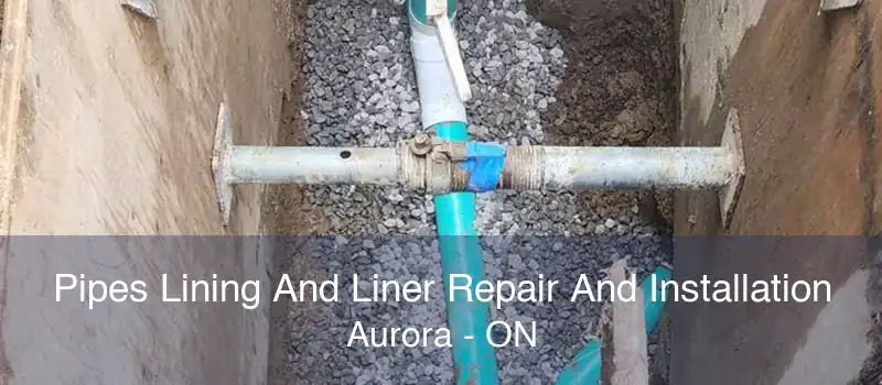 Pipes Lining And Liner Repair And Installation Aurora - ON