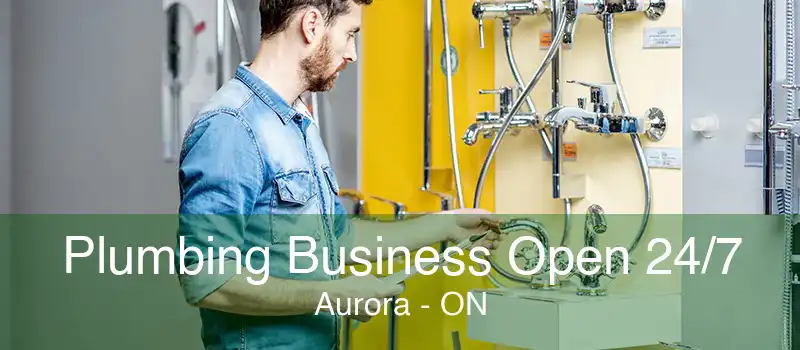 Plumbing Business Open 24/7 Aurora - ON