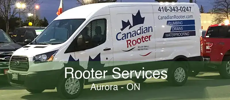 Rooter Services Aurora - ON