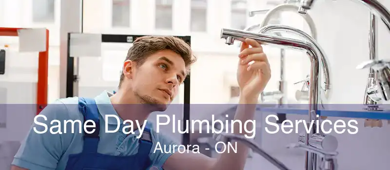 Same Day Plumbing Services Aurora - ON