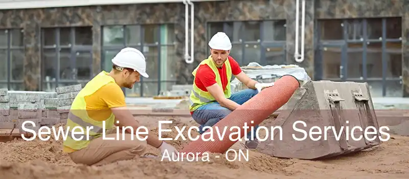 Sewer Line Excavation Services Aurora - ON