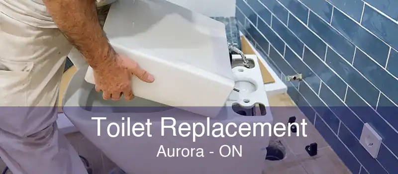 Toilet Replacement Aurora - ON