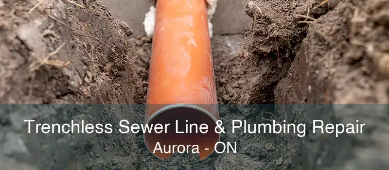 Trenchless Sewer Line & Plumbing Repair Aurora - ON